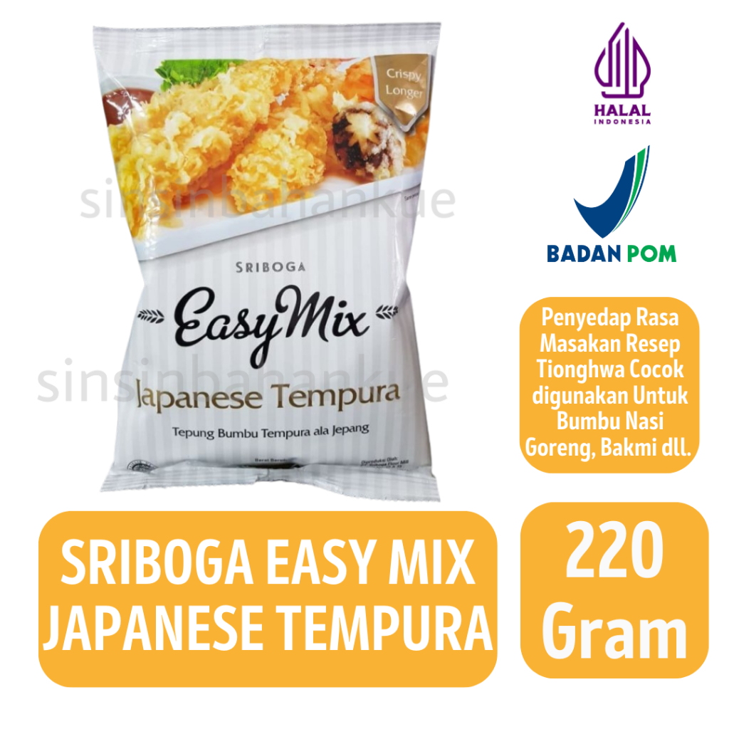 

Tepung Tempura Sriboga Easy Mix [220 Gram]