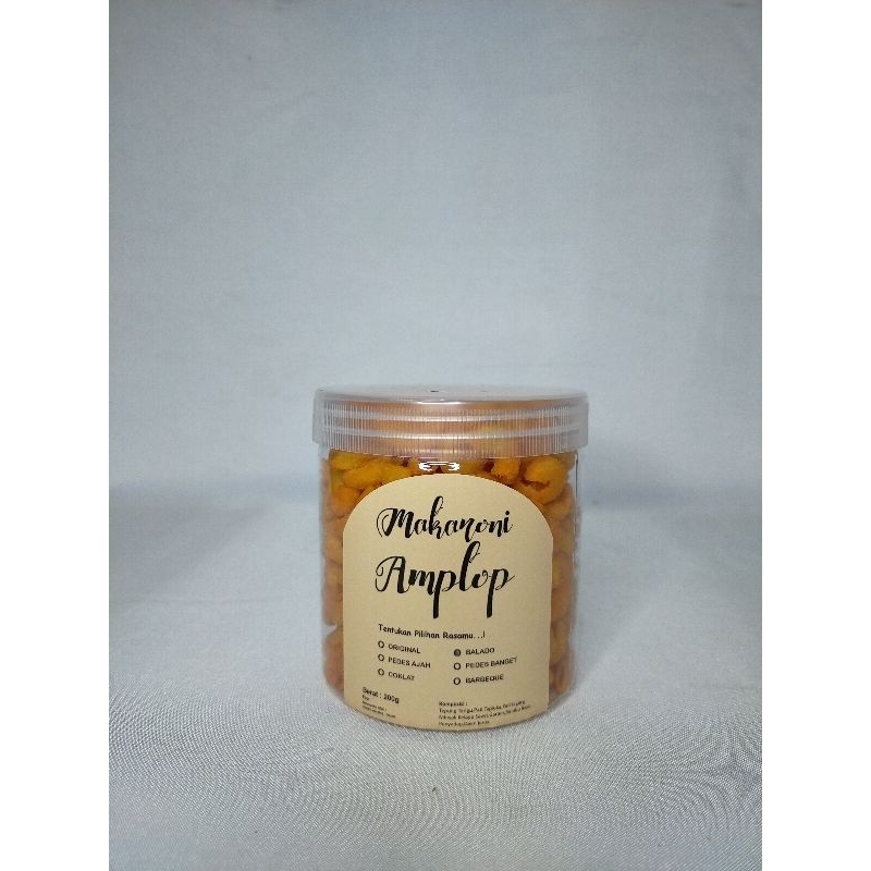 

MAKARONI AMPLOP makaroni renyah / makaroni pedas daun jeruk 200g