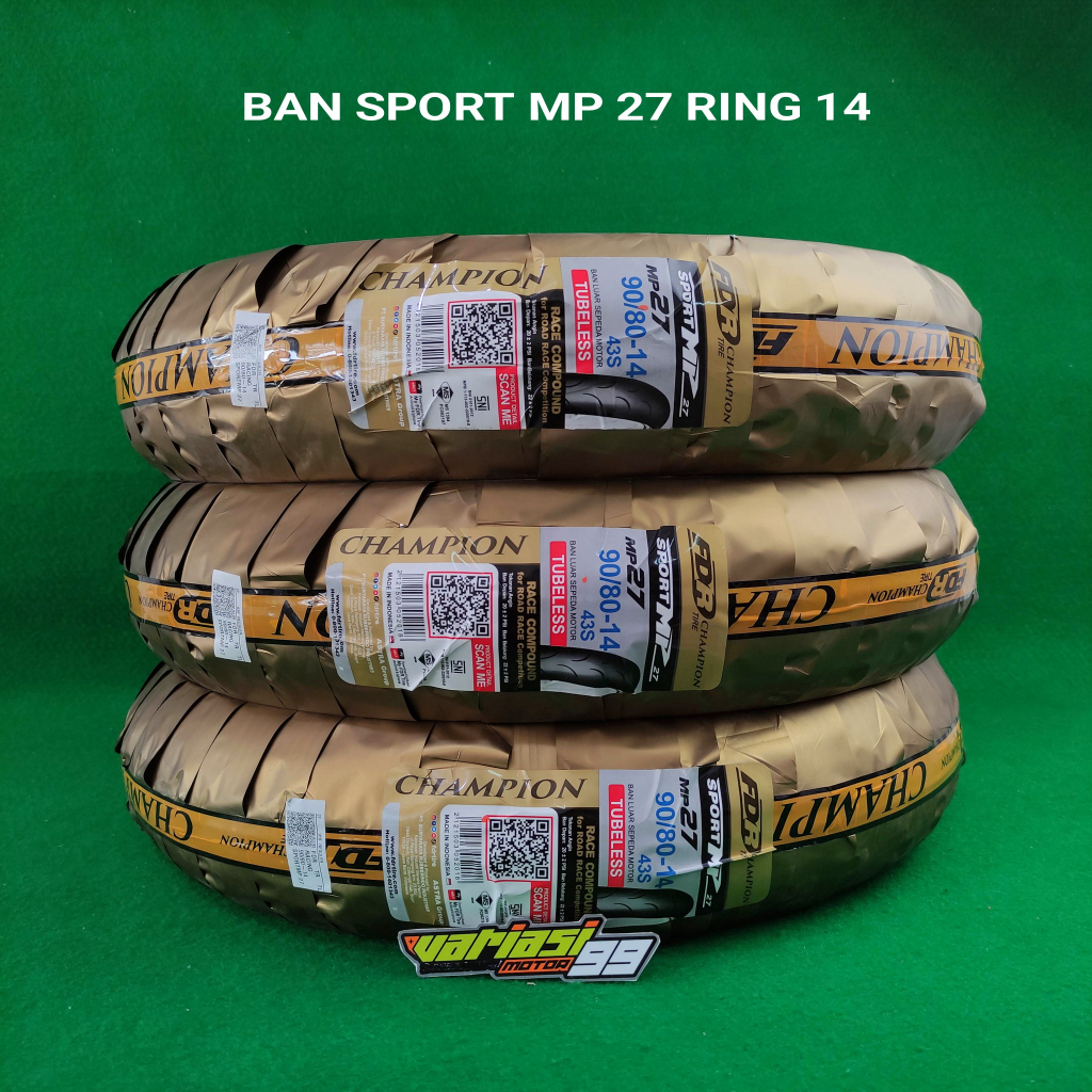BAN FDR SPORT MP 27 MP27 90 80 14 SOFTCOMPOUND