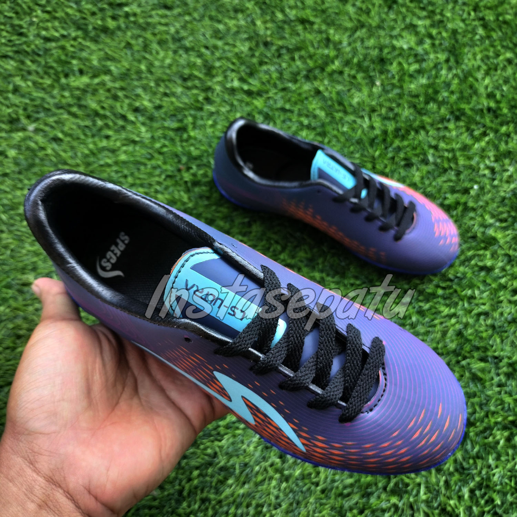 Sepatu Futsal Anak LS Ultra Navy and White