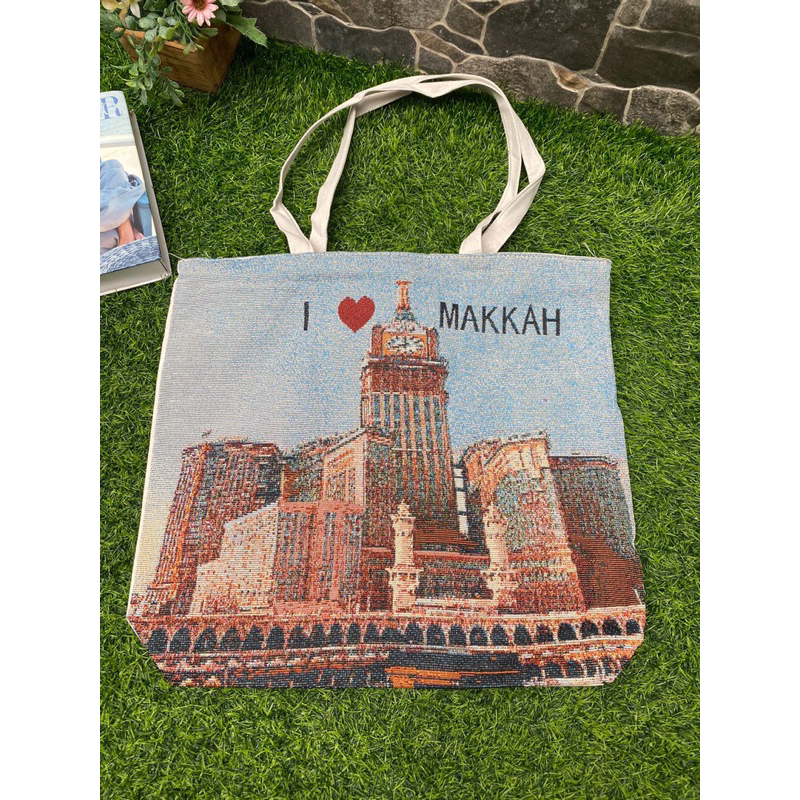 Tas Selempang Totebag Thailand Kanvas Jumbo