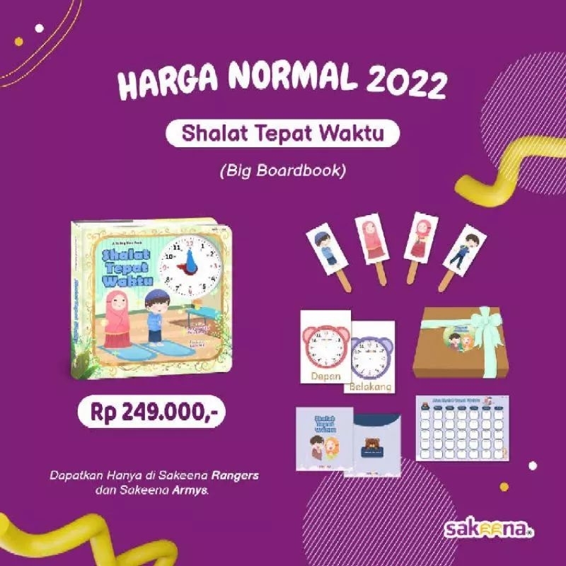 

SAKEENA "SHOLAT TEPAT WAKTU" BOARDBOOK