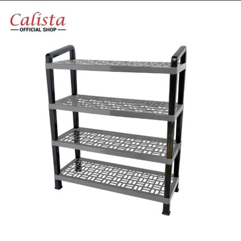 Rak Sepatu Sandal Cosmic Calista 4 Susun / tempat penyimpanan sepatu sendal sandal multifungsi