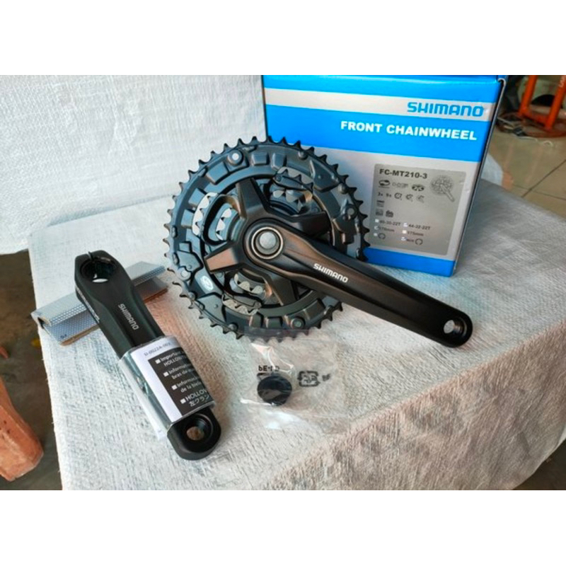 Termurah Crank Rotel Piringan Sepeda Lipat MTB Federal SHIMANO MT 210 SHIMANO Altus MT210 44T Hollow