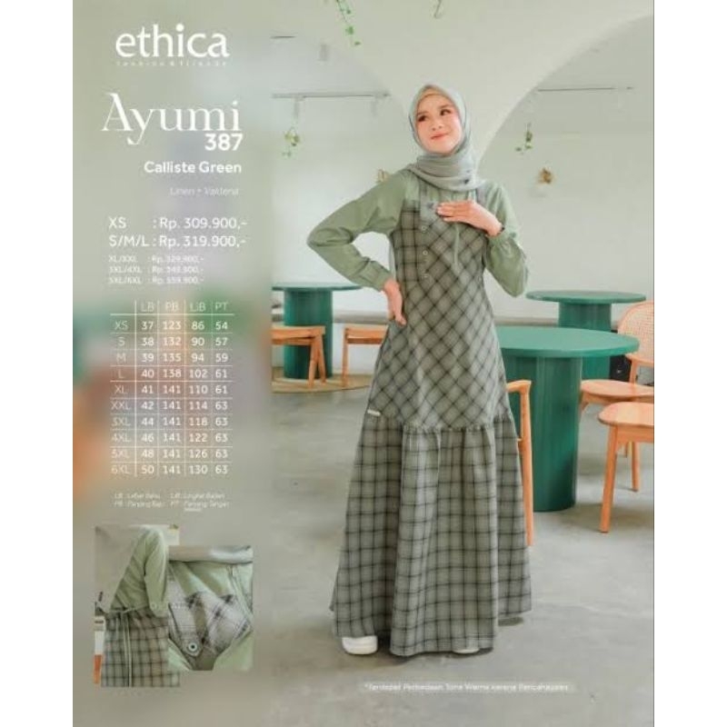 GAMIS MUSLIM AYUMI 387 ETHICA