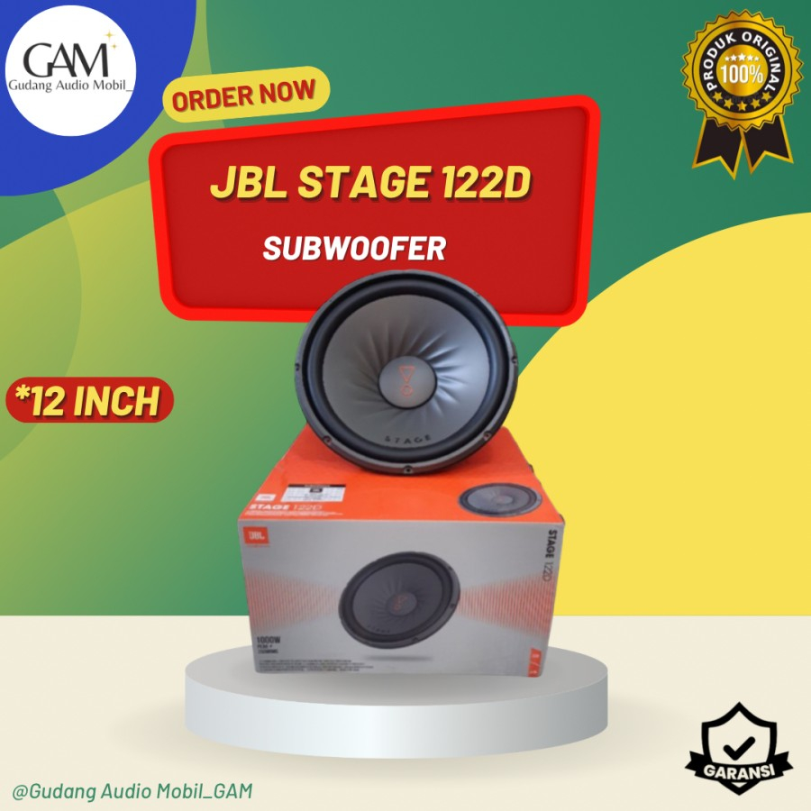 SUBWOOFER 12 INCH JBL STAGE 122D ORIGINAL