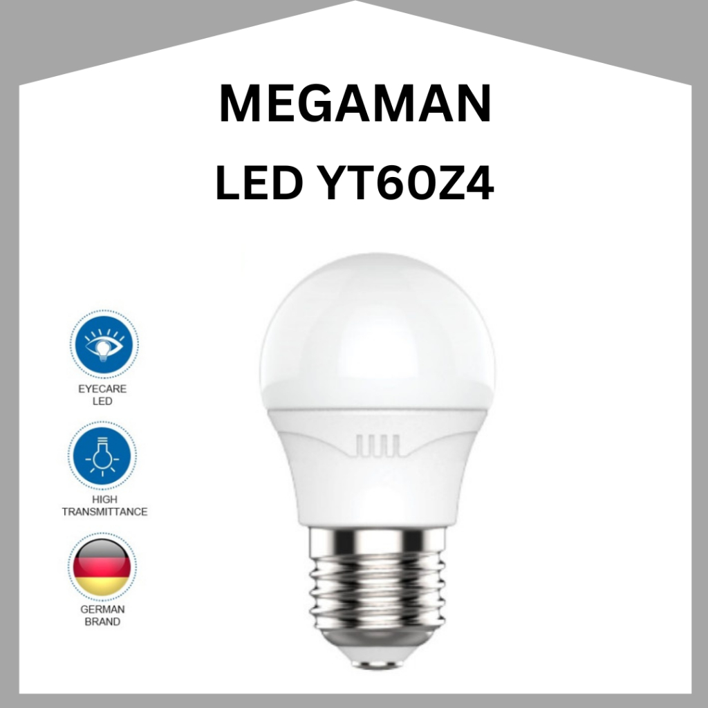 Megaman Lampu Bohlam LED YTA60Z4 Fitting E27 7W / White / Yellow