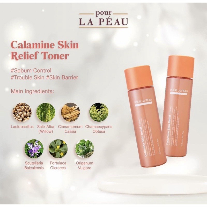 Pour La Peau Skin Relief Toner 150ML PLP toner