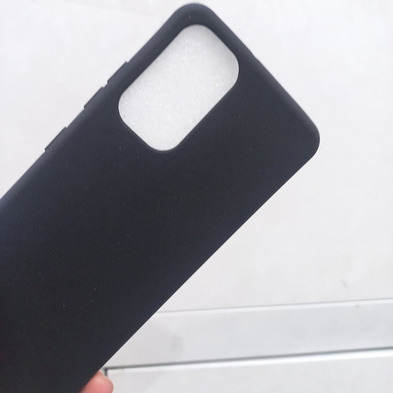 Softcase Slim Black Matte Samsung A32 4G Case Hitam Polos