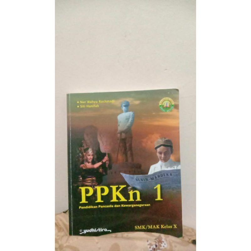

Buku Paket kelas 10 / X Smk PPkn Yudhistira bekas