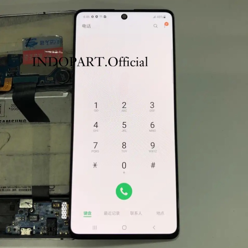 LCD TOUCHSREEN SAMSUNG A71 AMOLED + FINGERPRINT FULL LAYAR DISPLAY