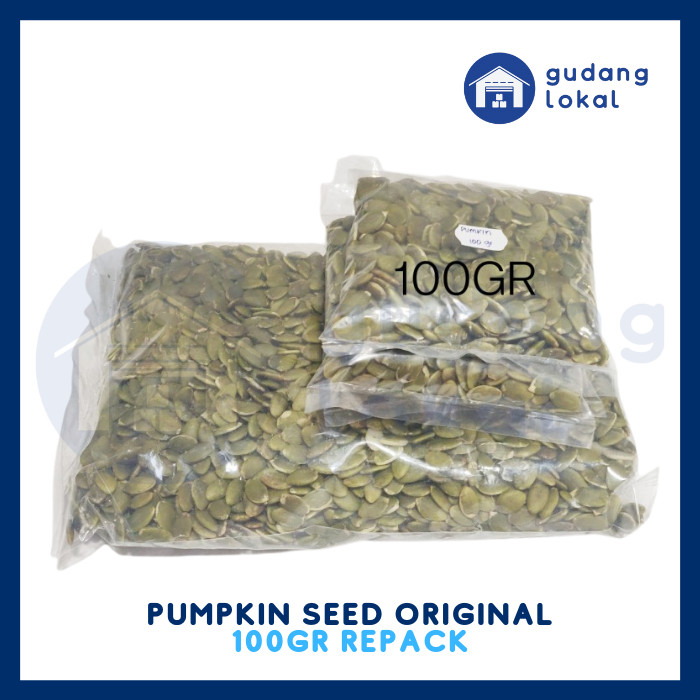 

Pumpkin/Labu Seeds Organic 100Gr