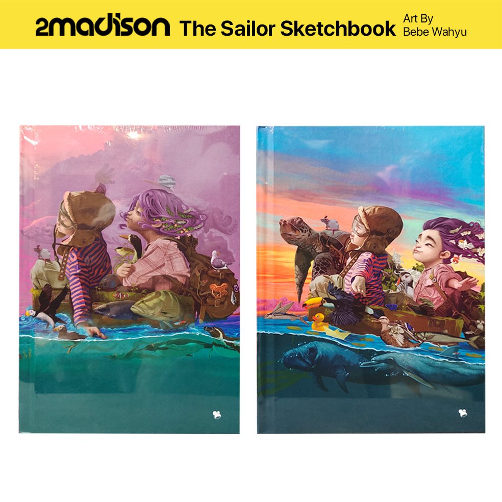 

The Sailor Sketchbook / Art By Bebe Wahyu