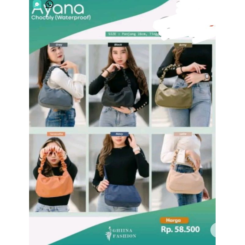 ayana bag ghina fashion