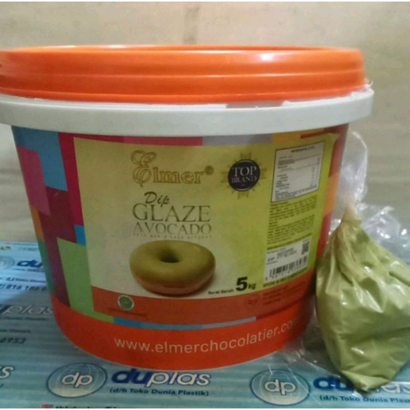 

Elmer Dip Glaze Avocado 250 gram