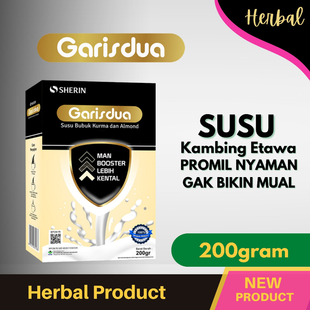 

Susu Garis Dua Pria - Susu Garis Dua Promil - Susu Promil Cepat Hamil - Susu Etawa