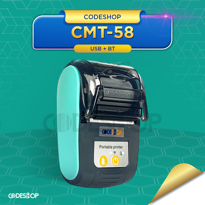 Codeshop Printer Bluetooth CMT 58 Cetak Struk 58mm