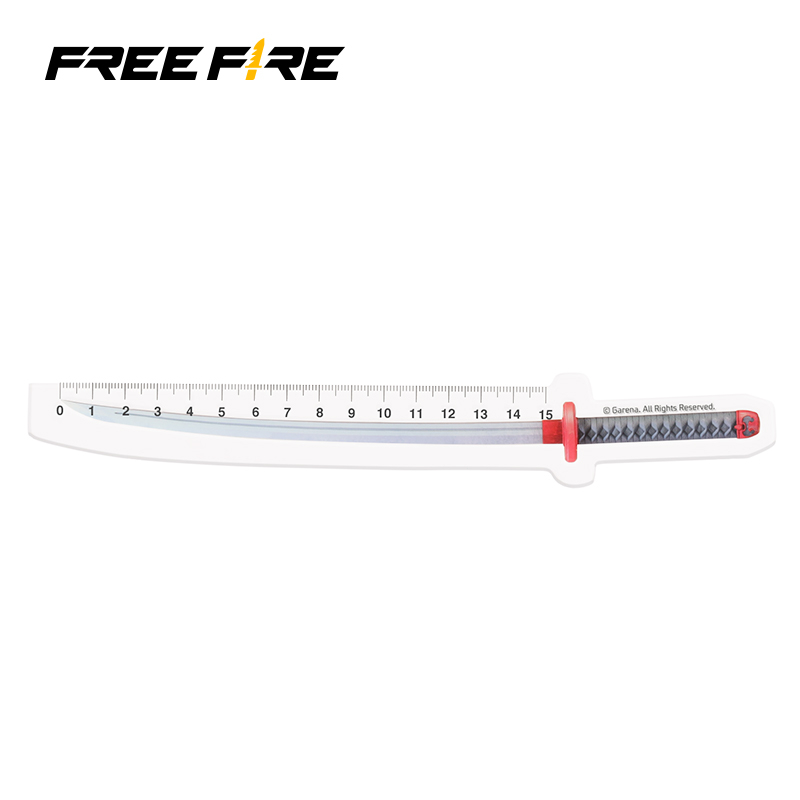 

Baru Free Fire Penggaris Tiga Dimensi Katana(Penggaris Plastik, Penggaris 15 Cm)