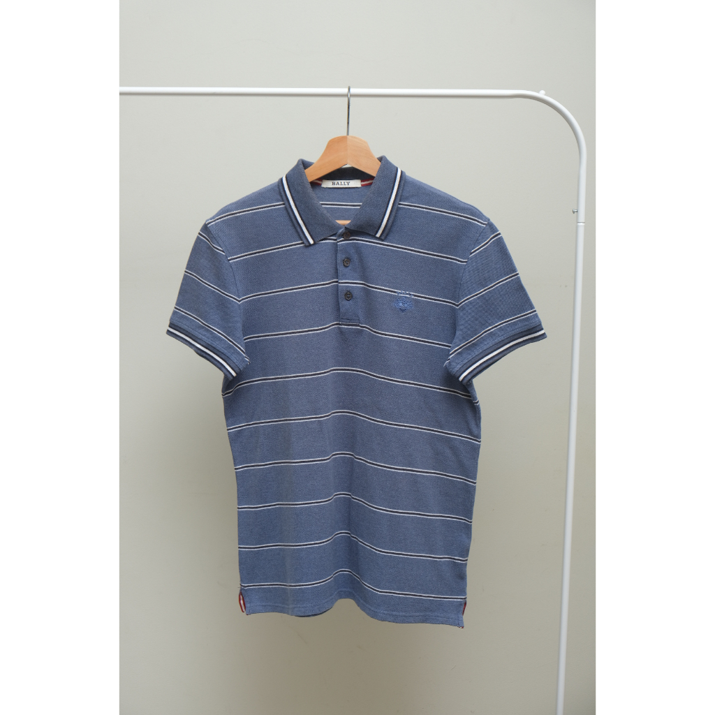BALLY ORIGINAL - Polo Shirt Pria (preloved)