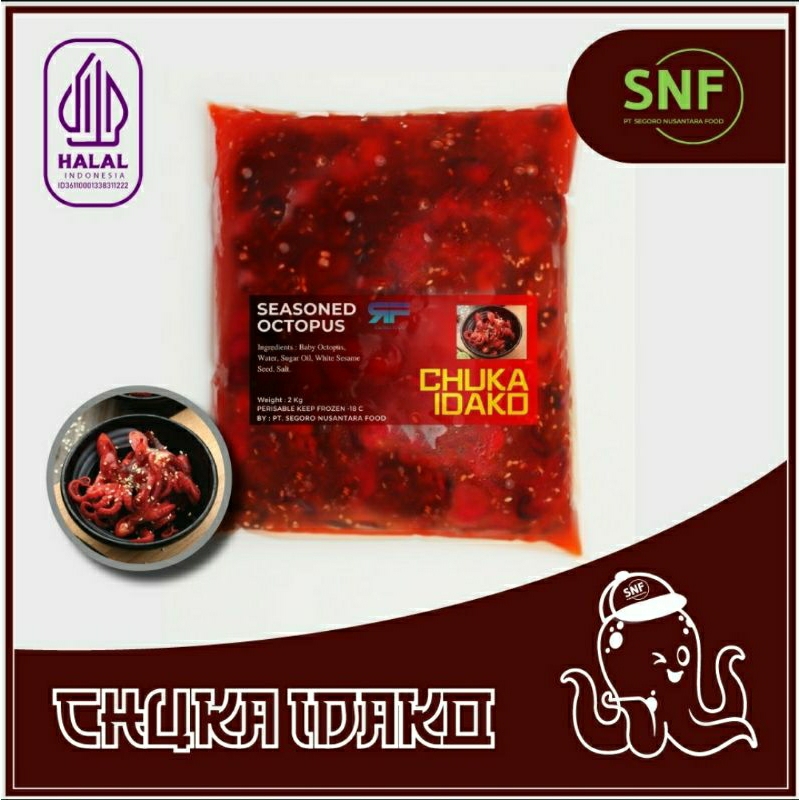 

Chuka idako 2 kg (baby octopus)