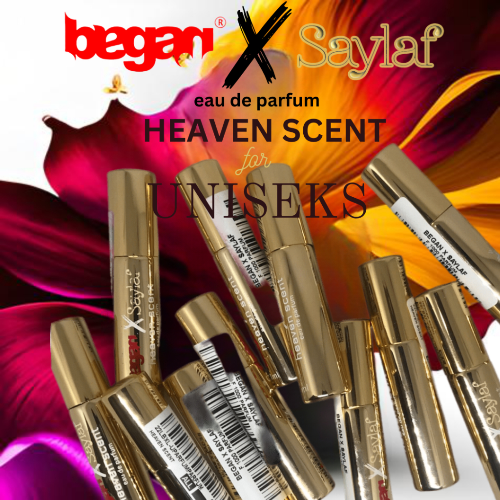 Began X Saylaf HEAVEN SCENT Parfum Pria wanita unisex Aroma Soft manis vanila floral fruity mengandu