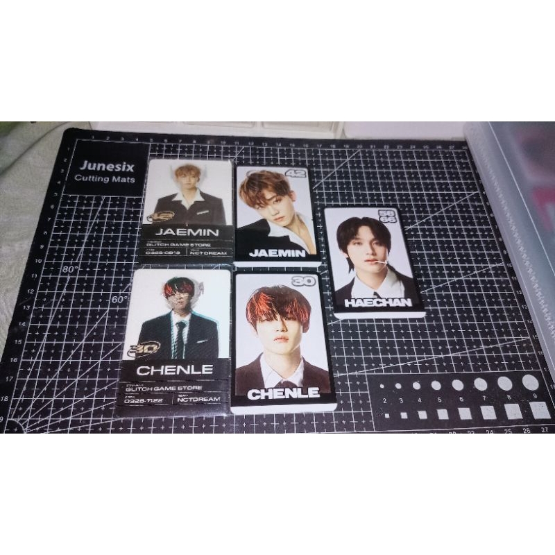 [OFFICIAL] Photocard jaemin set chenle set haechan set