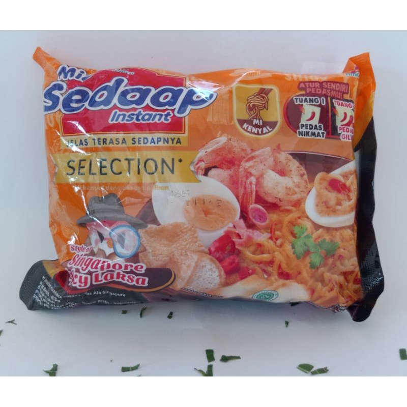 

Sedaap Selection Singapure Spicy Laksa/Mie Instan/Mie Kuah