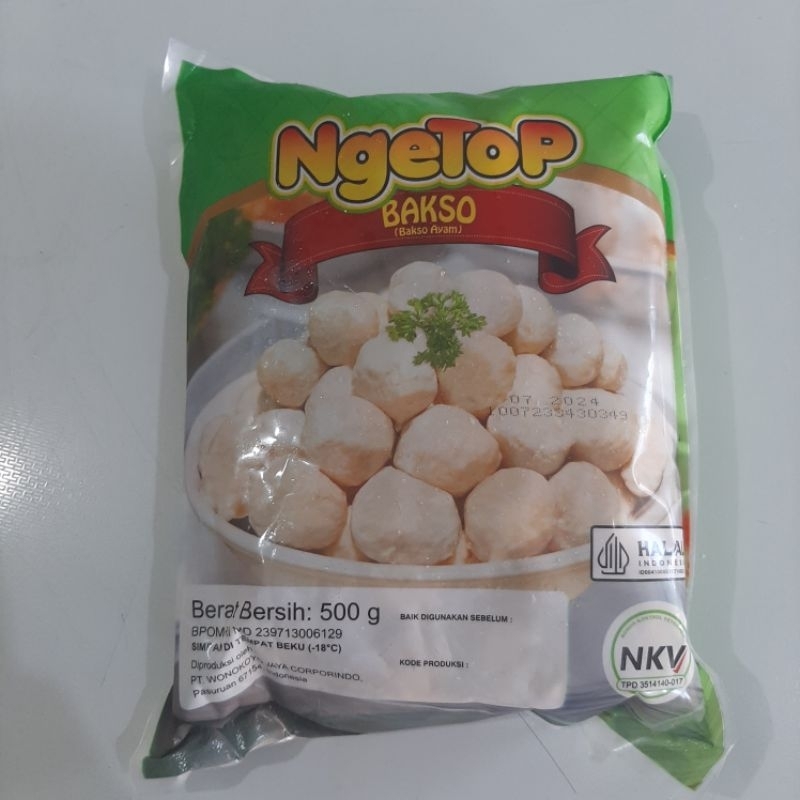 

Ngetop Bakso Ayam Kecil 500g