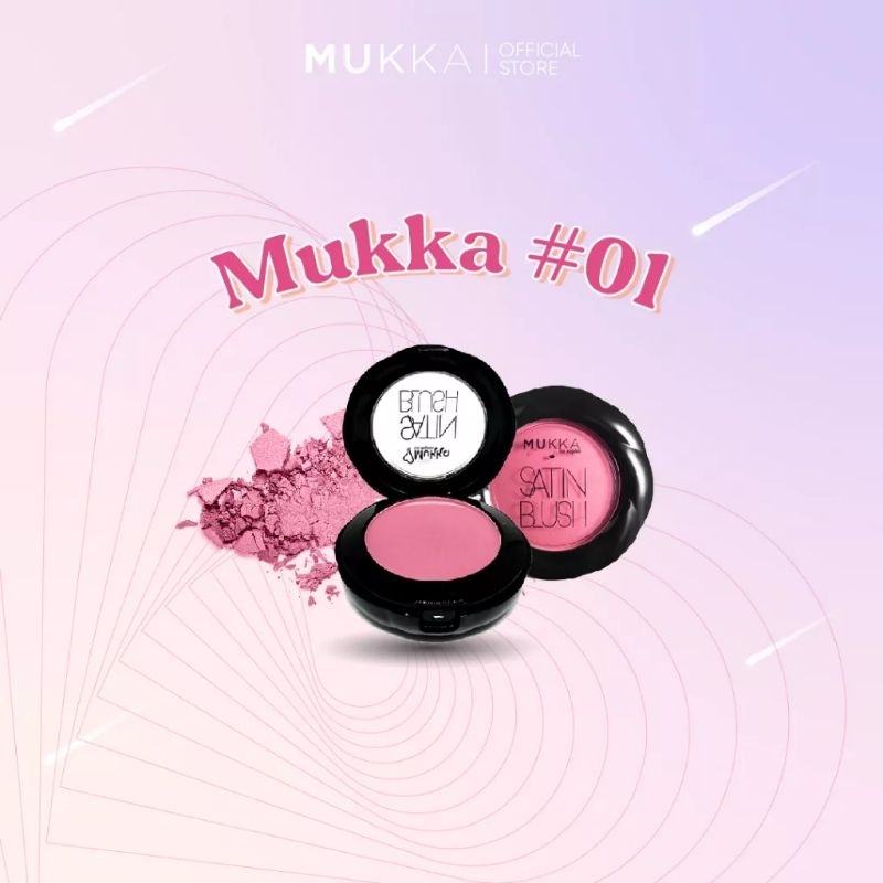 Blush On Satin "Mukka kosmetik"