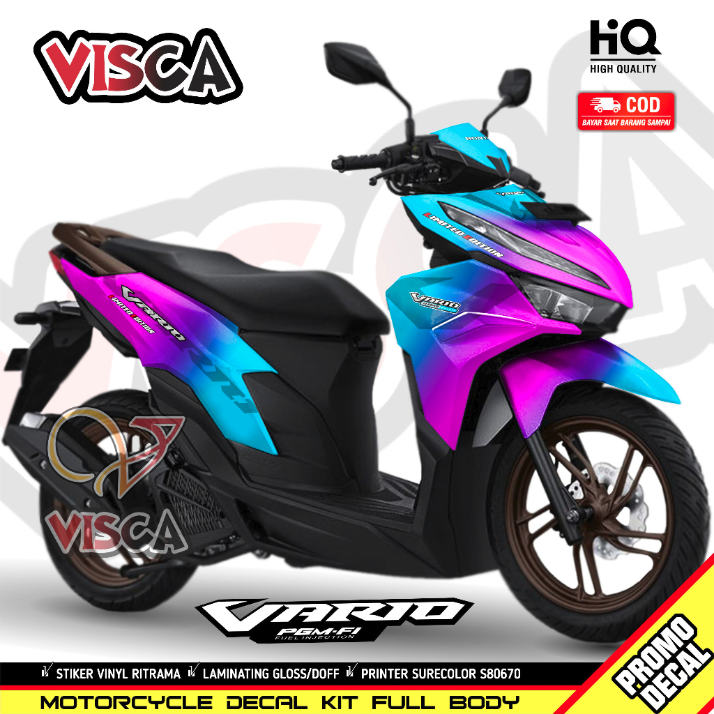 Decal Vario 125 new 2023 Striping Vario 125 New 2023 Stiker vario 125 variasi BUNGLON