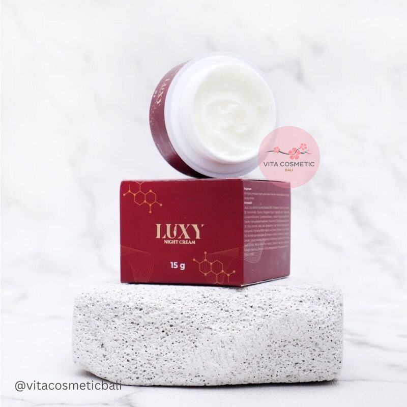 LUXY Skin Care / Day Cream / Night Cream Krim Pagi Malam Flek