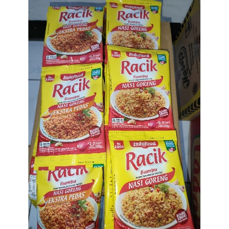 

Racik Bumbu Instan 20g 2000 an, per pcs,eceran