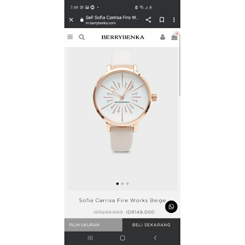 SALE Berrybenka jam tangan