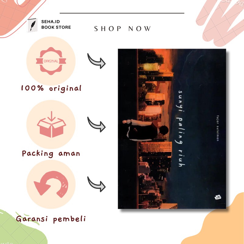 Buku Novel Sunyi Paling Riuh - Fajar Sulaiman