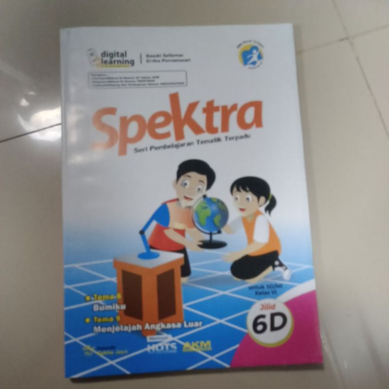 

Spektra jilid 6B tema 4 sama 5 dan jilid 6D tema 8 sama 9