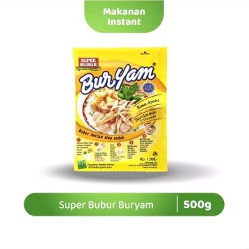 

super bubur buryam instan rtg 10 pcs @22gr