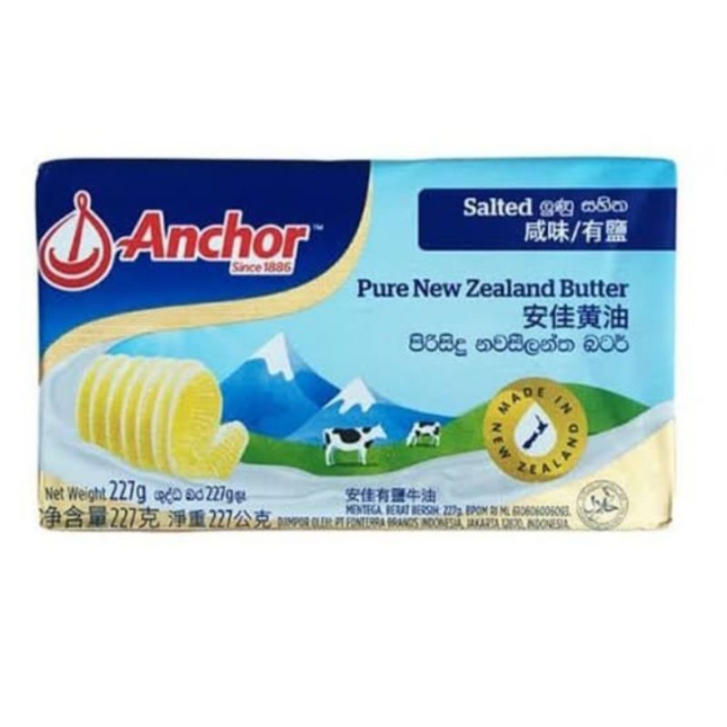 

anchor butter salted (227grm)