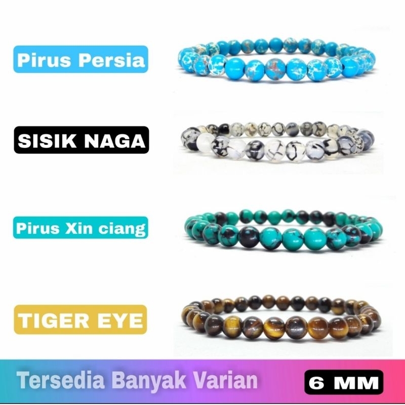 Gelang Pria Wanita Original Stone