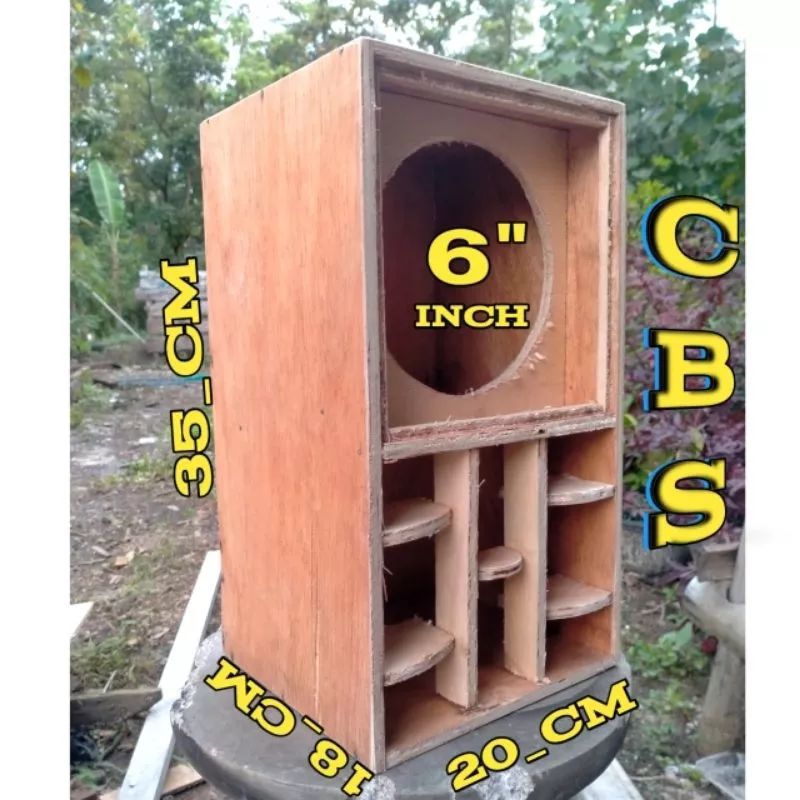 box speaker CBS 6 inch singgel
