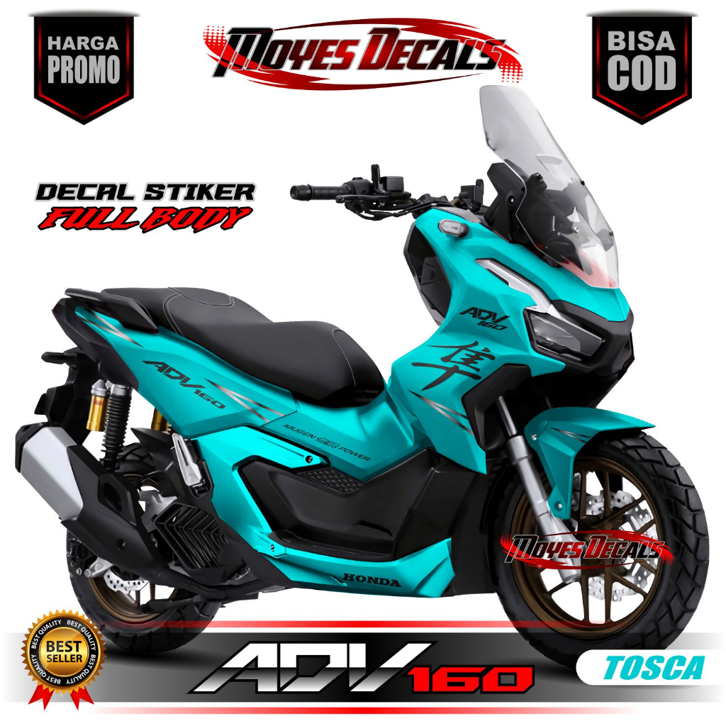Decal Adv 160 Fullbody / Stiker Variasi Adv 160 / Decal Variasi List Adv 160 1 warna