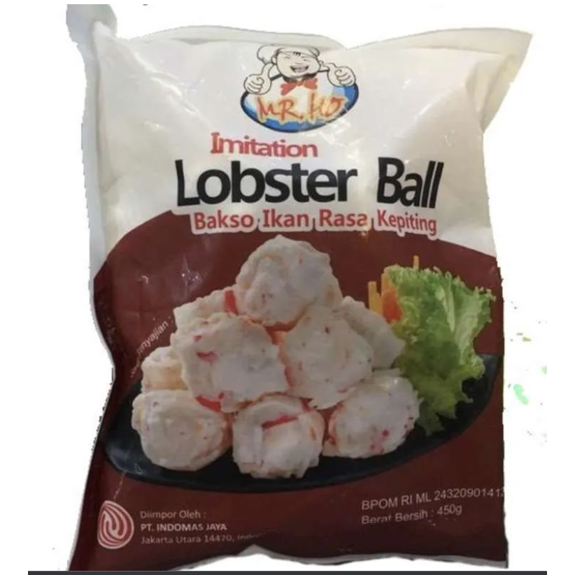 

Mr.Ho Lobster Ball 450GR Shabu-Shabu Suki