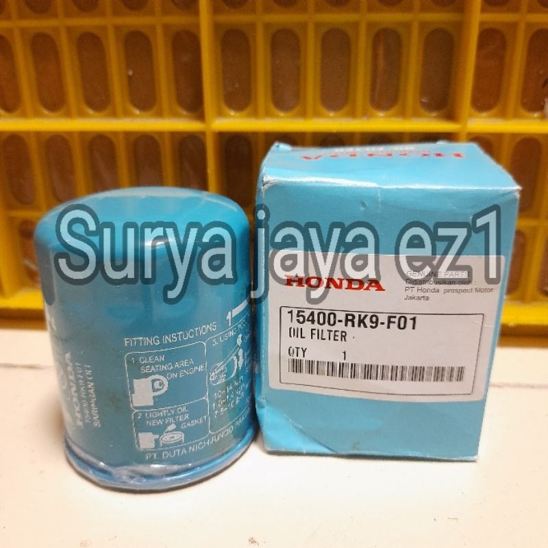 Filter Oil Saringan Oli Honda CRV Gen 2 3 4 Original 1pcs