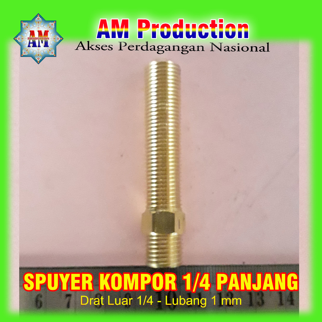 Spuyer Kompor  1/4  Panjang Spuyer Kompor Gas