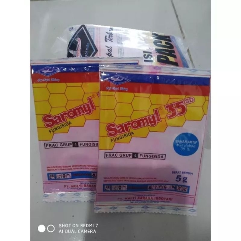 obat pertanian fungisida SAROMIL 5G