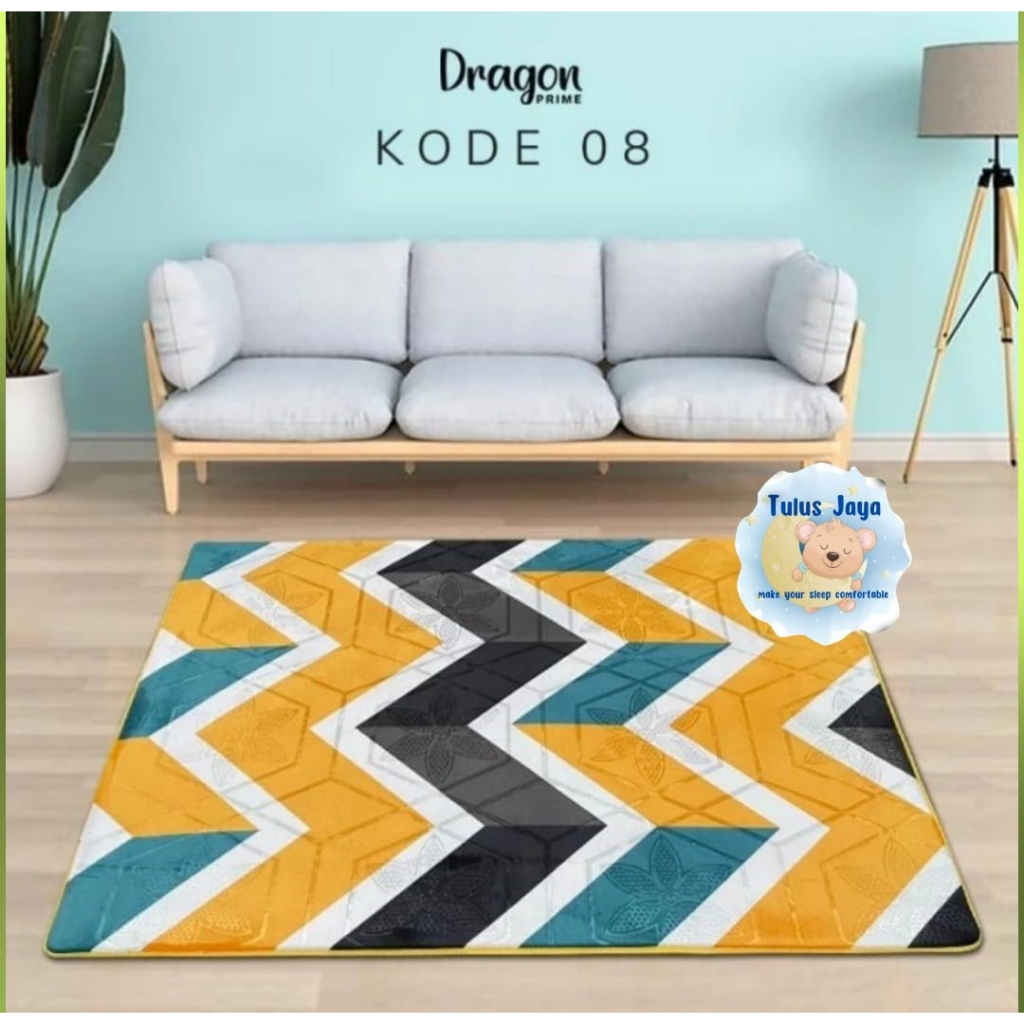 Stok Baru Karpet Malaysia Busa Tebal & Emboss Polyester Nyaman
