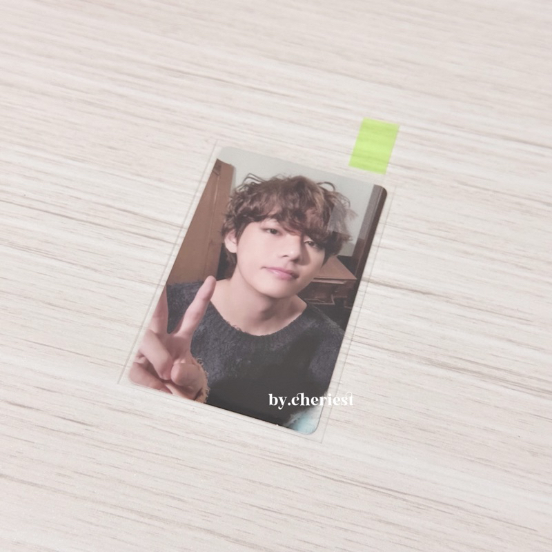 OFFICIAL PHOTOCARD PC TAEHYUNG V RPC DECO KIT BTS BANGTAN
