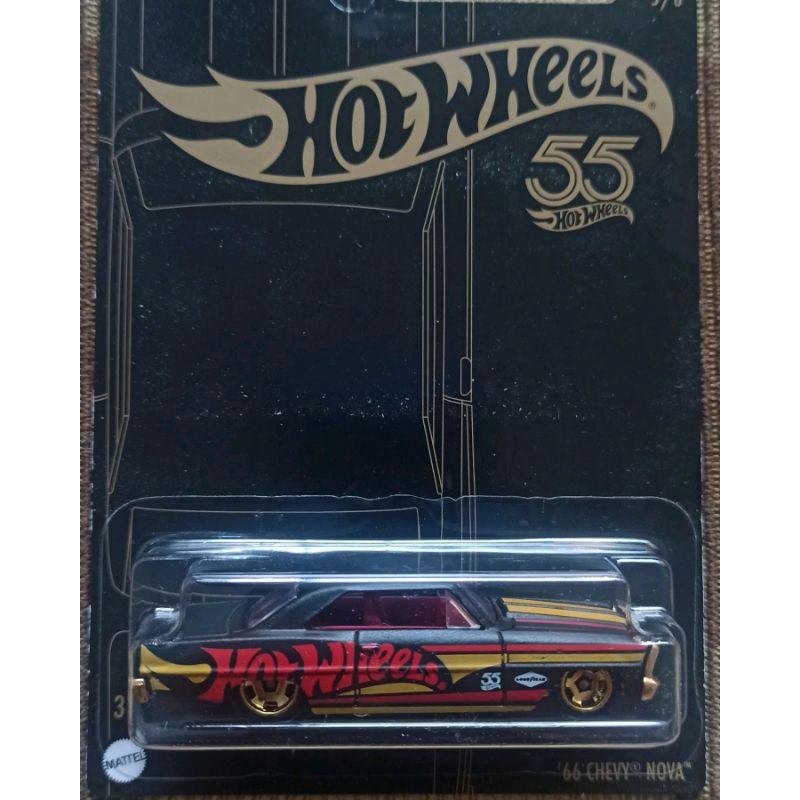 Hotwheels Series PEARL AND CHROME 55TH 66 CHEVY NOVA / Hot Wheels / Diecast