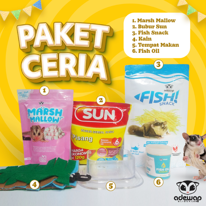 Hemat Paket Ceria Sugar Glider