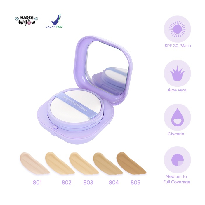 Marshwillow Pretty Me BB Cushion SPF 30 PA+++, by Natasha Wilona