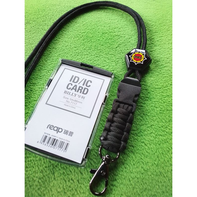 

lanyard name tag logo BRIMOB